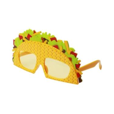Imagem de Vaveren Party Sunglasses Fiesta Decoration Photo Booth Props Novelty Funny Taco Glasses México Óculos mexicanos para adolescentes Cosplay