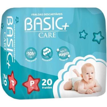 Imagem de Fralda Descartável Basic+ Care P - 20 unidades