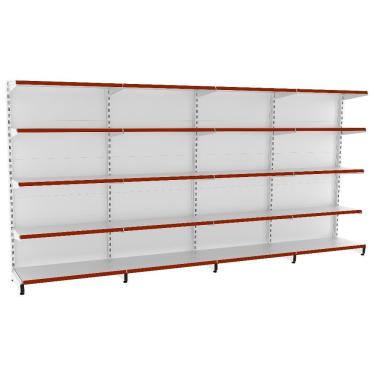 Imagem de Gôndola Parede Prateleira Lateral 1 Inicial + 3 Continuação