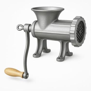 Imagem de Moedor De Carne Manual Com Acessórios Nº 12 Para Hamburguer - TNT