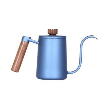 Imagem de 600ml De Aço Inoxidável Bico Pescoço De Ganso Cafeteira Expresso Chale