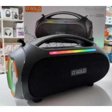 Imagem de Caixa de som bluetooth a'gold 60w - AGOLD