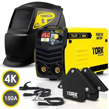 Imagem de Maquina De Solda Inversora 150A Mma + Kit Scim-6150 220V