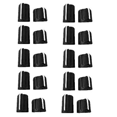 Imagem de 10 pares de botão seletor de canal de controle de volume compatível com rádio XPR3300 XPR3300e XPR3500 XPR3500e rádio