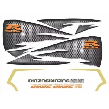 Imagem de Kit Adesivos Emblema Suzuki Gsxr 750 1998 Srad Moto Gsxrad