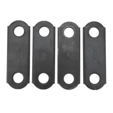 Imagem de Keenso Tira de Manilha de Mola de Folha do Trailer, 4 PCs Trailer Calhas de Manilha 2 5/8 Polegadas Centro para Centralizar Molas Duplas de 9/16 Polegadas para Eixos de Suspensão