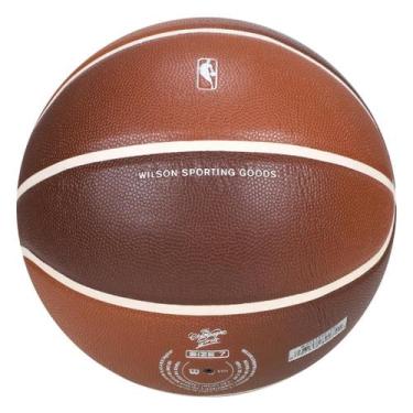 Imagem de Bola de Basquete Wilson Oficial NBA Champagne Series 17