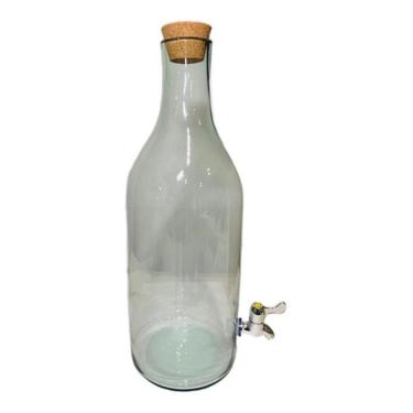 Imagem de Suqueira De Vidro 10 Litros Com Torneira