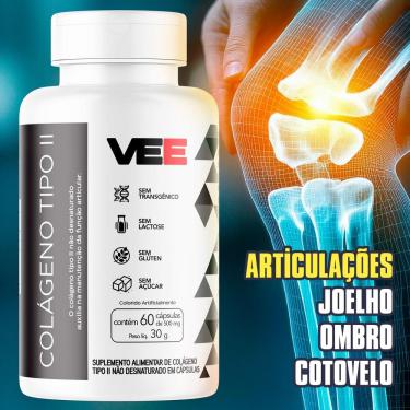 Imagem de Colágeno tipo 2 ll  60 cápsulas - Premium ! Articulações Fortes! Alta Qualidade ! Mais vendida do Brasil!!