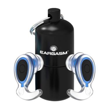 Imagem de Eargasm - Tampões de ouvido impermeáveis para piscinas, oceanos - Proteção de ouvido de água para nadadores, surfistas, snorkelistas - Reutilizável - Alumínio - 15 dB - Surfe, Natação, Snorkel