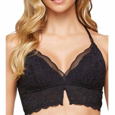Imagem de Top Cropped Com Bojo Rendado Valisere Giverny 30238, Preto, P
