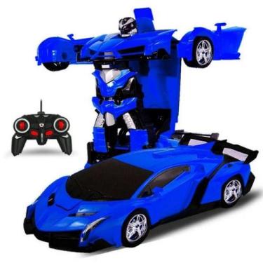 Imagem de Carro de Controle Remoto Lamborguine Transforma em Robô Transformers 1