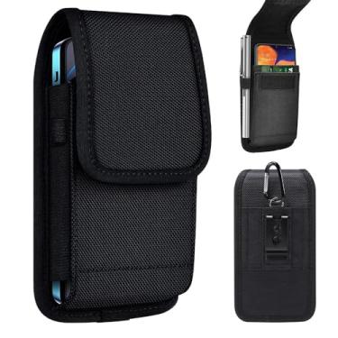 Imagem de Covthch Capa para ZTE Nubia Red Magic 10 Pro, TCL 50 XE NXTpaper/TCL 50 XL 5G /TCL 50 EX 5G / BLU View 5 / Jitterbug Smart4 / Nothing Phone 2a / Nothing Phone 3a Capa de telefone com clipe de cinto e