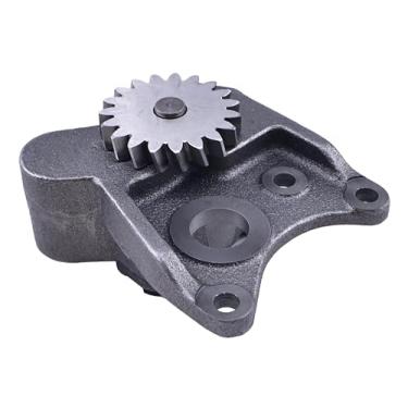 Imagem de YLQASOON Bomba de óleo de 19 dentes 41314054 41314182 3637470M91 Compatível com Perkins 4.236 4.248 para Massey Ferguson 20, 50, 50B, 50C, 165, 168, 174, 178, 184, 187, 206, 2 40, 255, 265, 273, 274