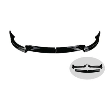 Imagem de Capa difusora de para-choque dianteiro compatível com Tesla Model 3 Model Y 2017-2023 Sedan, para-choque inferior, lâmina divisora, spoiler, kit de carroceria(For MY Black)