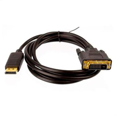 Imagem de Kit com 10 Adaptador DisplayPort para DVI Macho 1,8 metro - CIRILO CAB