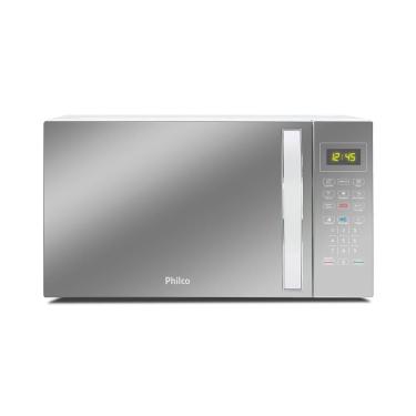 Imagem de Micro-ondas Philco 28 Litros Limpa Fácil PMO30E 1100W Prata 220v
