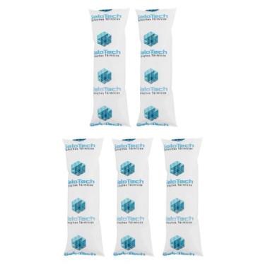 Imagem de Kit 5 Gelo Gel Bolsa Artificial Reutilizável Flexível Compressa 45g - 