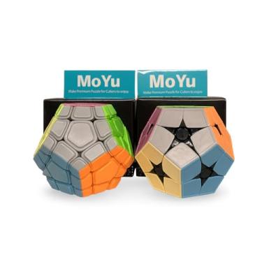 Imagem de Kit Cubo Mágico Profissional Kilominx e Megaminx Stickerless Sem Adesivo