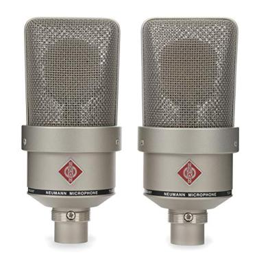 Imagem de Par de microfone estéreo Neumann TLM 103 Anniversary níquel acetinado