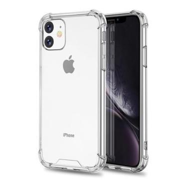 Imagem de [GL CASES] Capa iPhone 11 Slim Clear Anti Impacto Reforçada Silicone Transparente Case Flexível Capinha Apple iPhone 11 Anti Choque Encaixe Preciso Com Proteção Para Câmera e Tela