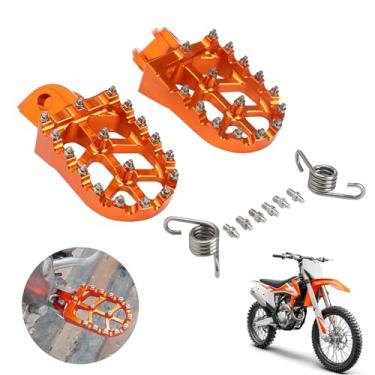 Imagem de Pegadores de pé AnXin apoio de pé pedal descanso CNC MX para KTM SX SXS XC EXC MXC XCW SMR FREERIDE SMC Adventure DUKE ENDURO SUPERMOTO 65 85 125 150 200 250 300 350 380 400 450 500 525 530 540 560