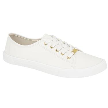 Imagem de Tênis Moleca Feminino Sapato Casual Napa 5296.510 - Original (Branco, BR, Adulto, Numérico, 34)