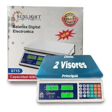 Imagem de Balança Digital Led Feirante Até 40 Kg Balanca Fr-Br3004