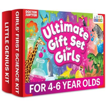 Imagem de Kit de Ciências Little Genius Doctor Jupiter para Meninas Presente Definitivo