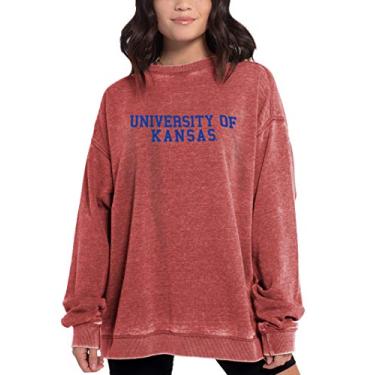 Imagem de chicka-d Moletom feminino padrão campus