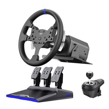 Imagem de PXN Gaming Steering Wheel, 270°/900° 3nm Force Feedback, USB, Racing Wheel for PS4/PS3/Xbox One/PC