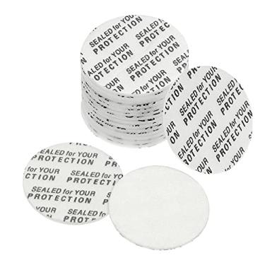 Imagem de Forro de tampa de espuma de 26 mm/1,02 pol, pacote com 150, vedação sensível à pressão resistente à espuma PS para vedações de tampas de garrafa