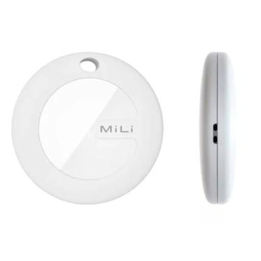 Imagem de Rastreador Localizador Android Tag com Alarme de Sonoro Apenas Android Bateria 230maH Localizar Pets e Crianças Mala Mochila Branco