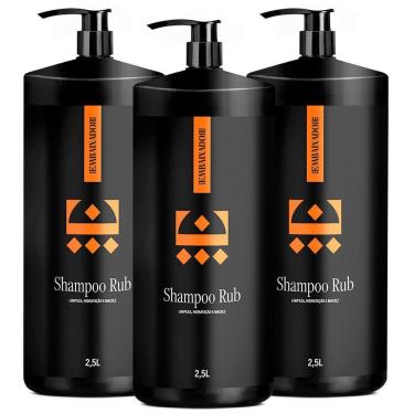 Imagem de Kit 03 Shampoo Para Cabelo Rub Embaixador 2,5L