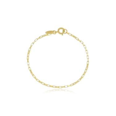 Imagem de Pulseira Infantil Banhada A Ouro 18K