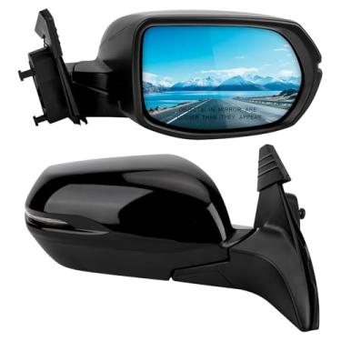 Imagem de LOIYLLEN Substituição do espelho retrovisor do lado direito do passageiro para Honda HR-V HRV 2016-2022 - Conjunto de espelhos retrovisores com 6 pinos, ajuste elétrico, luz de seta, aquecimento