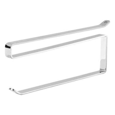 Imagem de Suporte Para Porta Rolo De Papel Toalha Cromado - Metalcromo