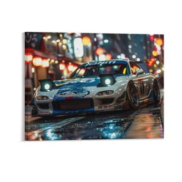Imagem de HouLaiZhe Graffiti Modificado S15 Carro Esportivo Jdm Posters Tela Estética Decoração de Quarto Pintura de Parede Impressões Sala de Galeria Decoração de Parede para Quarto Sala de Estar Escritório 11