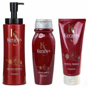Imagem de Kerasys Oriental Premium Kit - Shampoo + Condicionador + Tratamento, K
