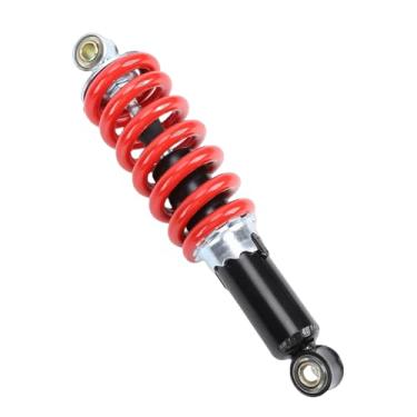 Imagem de Luqeeg Choque de Suspensão Traseira Dianteira de 250 Mm, Amortecedor de Suspensão de Mola de Liga de Absorvente, Excelente Controle de Amortecimento para Kart Dirt Bike ATV Amortece