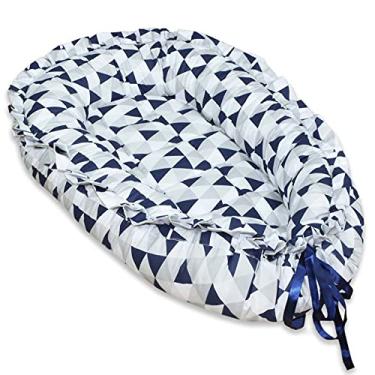 Imagem de Ninho Redutor de Berço para Bebê - Losango Marinho