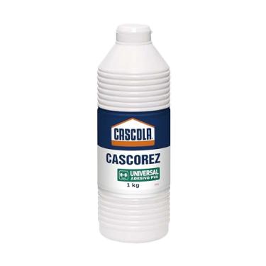 Imagem de Cascola Cascorez Universal, Cola branca extra forte de fácil aplicação, Cola de PVA com secagem transparente, Cascorez Universal para colagens de alto desempenho, 1x1kg