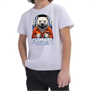 Imagem de Camiseta Infantil Urso Climate Prisoner, 2