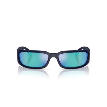 Imagem de Óculos de Sol Arnette Smaze 0AN4349 275925 Tam 62 / Azul Escuro Fosco - Lentes Verde Espelhado