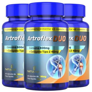 Imagem de KIT 3X ArtroFlex DUO 60 cápsulas Natulha