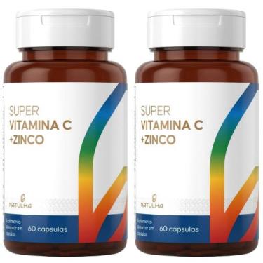 Imagem de KIT 2X Super Vitamina C com Zinco 60 cápsulas - Natulha