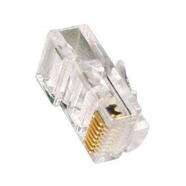 Imagem de Conector Rj45 Cabo Rede Lan Plug Pacote com 100 Peças