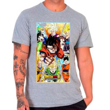 Imagem de Camiseta desenho dragon ball z camisa masculina lançamento 01 - DESIGN