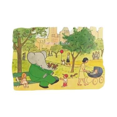 Imagem de Decoração Para Quarto Infantil: Pôster De Parede Em Tela Com Desenho A