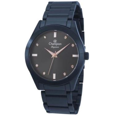 Imagem de Relógio CHAMPION feminino azul analógico CN25930A